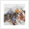 Poster - Poster ohne Rahmen - Gitarre Musik - 30x30 cm - Produktbild-Vorschau 1