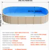 SucceBuy Poolinnenfolie 3,6x6,2 m, PVC-Poolfolie für 120 cm Produktbild-Vorschau 7
