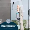 bremermann scaffale doccia sospeso 2 cestini 70 cm (bianco) Anteprima dell’immagine prodotto 2