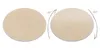 Modern Waschteppich LINDO Kreis beige, rutschfest, zottelig Produktbild-Vorschau 2