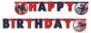 Guirlande, bannière Happy Birthday Spiderman 230 cm Voir les images du produit 4