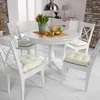 Beautissu Set di 4 cuscini Lisa Natur, 40x40x8cm Anteprima dell’immagine prodotto 5
