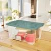 Rotho 1008105092, Aufbewahrungsbox, Grün, Transparent, Produktbild-Vorschau 2