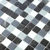 Glasmosaik Fliesen Silves Schwarz Grau Selbstklebend Produktbild-Vorschau 2
