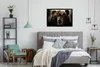 MuchoWow® MuchoWow® Gerahmtes Poster Nahaufnahme Braunbär Produktbild-Vorschau 5