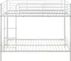 Etagenbett DUOTIS II - 2 × 90 × 190 cm - Weiß Produktbild-Vorschau 1