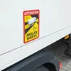 Magnetschild Toter Winkel / Angles Morts Warnung Produktbild-Vorschau 5