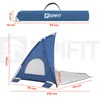 Strandmuschel mit UV Schutz  LAGUNA60 UPF50+ Strandzelt Produktbild-Vorschau 2