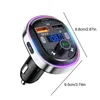 MODFU Auto Bluetooth FM Transmitter, Blaue Umgebende Produktbild-Vorschau 6