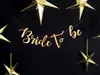 Baner Bride to be, złoty, 80x19cm Podgląd zdjęcia produktu 4