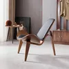 SHELL HOLZSTUHL, Mid-Century-Stuhl, CHAIR Hans Wegner CH07 Produktbild-Vorschau 2