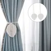 4 Stück Raffhalter Boho Blätter Vorhanghalter Baumwolle Produktbild-Vorschau 6