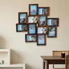 Bilderrahmen Set 12 Stück 13x18 cm Holz schwarz Collage Produktbild-Vorschau 7