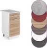 Küchenunterschrank Vicco R-Line Sonoma 40 cm , AP Marmor, Produktbild-Vorschau 6