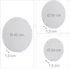 Relaxdays Leinwand, runde Malleinwand, 6er Set, 3 Produktbild-Vorschau 4
