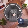 CASARIA Fauteuil tout confort pivotant 360 degrés velours Voir les images du produit 5