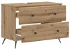 Maison Exclusive - Waschbeckenschrank BREDA Artisan-Eiche Produktbild-Vorschau 3