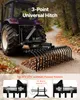 VEVOR Râteau à foin pour tracteur tondeuse 127 cm, système Voir les images du produit 3