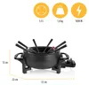 Tristar FO-1107 Fondue, 8 Person(en), 1,5 l, Schwarz, Rund, Produktbild-Vorschau 7