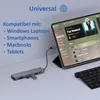 Rolio USB C Hub, 7 in 1 Hub, , USB-C, 4K HDMI, USB 3.0, Produktbild-Vorschau 6