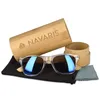 Navaris Holz Sonnenbrille UV400 - Uni Damen und Herren Produktbild-Vorschau 5