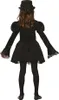 A young girl wearing a black costume, seen from the back. Anteprima dell’immagine prodotto