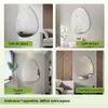 S'AFIELINA miroir mural asymétrique 75×55cm sans cadre Voir les images du produit 8