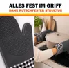 Siliconen ovenwanten, set van 2 - Grijs Productafbeelding-voorbeeld 7
