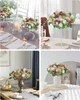 VEVOR Couronne de fleurs artificielles, 340x340x90 mm, Voir les images du produit 7