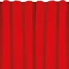 A close-up view of red curtains. Produktbild-Vorschau