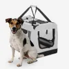 Hunde- und Katzentransporter mittelgroßer faltbarer Stoff Produktbild-Vorschau 3