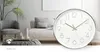 Nedis Wanduhr - Durchmesser: 300 mm - Kunststoff - Silber / Produktbild-Vorschau 3