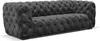 Sofaset Designersofa NATALIE 3-2-1 in Stoff Riviera Graphit Produktbild-Vorschau 2