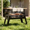 Vilde | Barbecue à charbon pliable - 46x22x22 cm - Mini Voir les images du produit 9