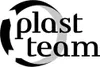 A logo with the text 'plast team' is displayed. Produktbild-Vorschau