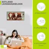 ARTland Leinwandbild Drei von einer Art Größe: 40x20 cm Produktbild-Vorschau 2
