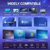 8-in-1 Externes DVD/CD-Laufwerk USB 3.0 & Type-C – Plug & Produktbild-Vorschau 7