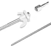 com-four® 20x Zelt-Heringe aus Stahl - Schraubheringe in Produktbild-Vorschau 3