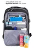 Handgepäck Rucksack Flugzeug Reiserucksack Damen Produktbild-Vorschau 15