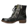 Laura Vita Damen Stiefelette Leder mit Nietenbesatz und Produktbild-Vorschau 5