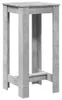 vidaXL Bartisch Betongrau 51x50x103,5 cm Holzwerkstoff Produktbild-Vorschau 1