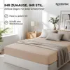 Komfortec Jersey Spannbettlaken 90x200 cm, 100% Baumwolle, Produktbild-Vorschau 6