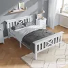 MODFU Kinderbett 90 x 200 cm, Einzelbett Kiefer massiv, Produktbild-Vorschau 1