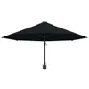 Sonnenschirm zur Wandmontage mit Metall-Mast 300 cm Schwarz Produktbild-Vorschau 4
