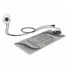 A carbon heater pad with its control unit and power cord, displayed on a white background. Anteprima dell’immagine prodotto