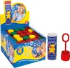 A display box of PUSTEFIX Seifenblasen (bubble solution) with multiple bottles inside and one bottle and bubble wand shown separately. Anteprima dell’immagine prodotto