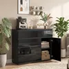 HOMCOM Sideboard, Kommode mit 5 Schubladen, verstellbarem Produktbild-Vorschau 2