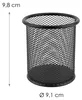 D.RECT Pot à crayons en métal | Porte-stylo rond en fil Voir les images du produit 6