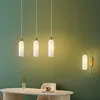 KOSILUM - Hängeleuchte, Metall und Glas - Messing und Weiß Produktbild-Vorschau 8