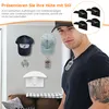 10 pezzi Porta cappelli da parete autoadesivo senza trapano Anteprima dell’immagine prodotto 3
